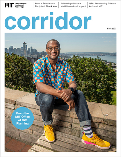 cover of the fall 2022 issue of corridor